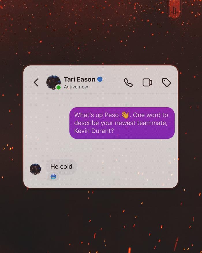 九游体育登录入口-火箭队及各界人士盛赞杜兰特：得分机器、致命、传奇